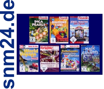 7 x MATCH 3 Gewinnt Puzzle-Knobel-Spiele MEGAPACK 2 NEU