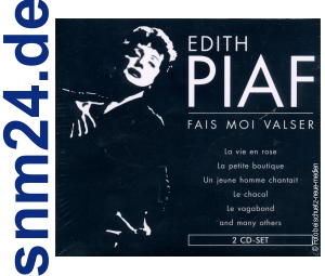 Edith Piaf - Fais Moi Valser - 2 CD-Album NEU+OVP