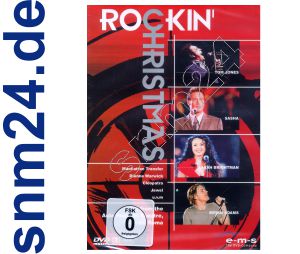 DVD Rocking Christmas Live Konzert mit Tom Jones, Sasha, Bryan Adams uva. NEU