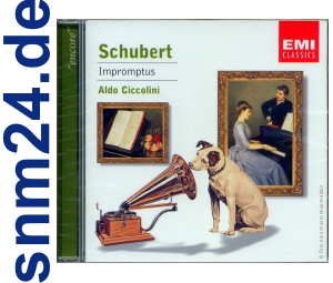 Franz Schubert: Impromptus Aldo Ciccolini CD-Album NEU