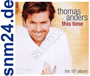 This Time - Thomas Anders The 19th Album  NEU + OVP