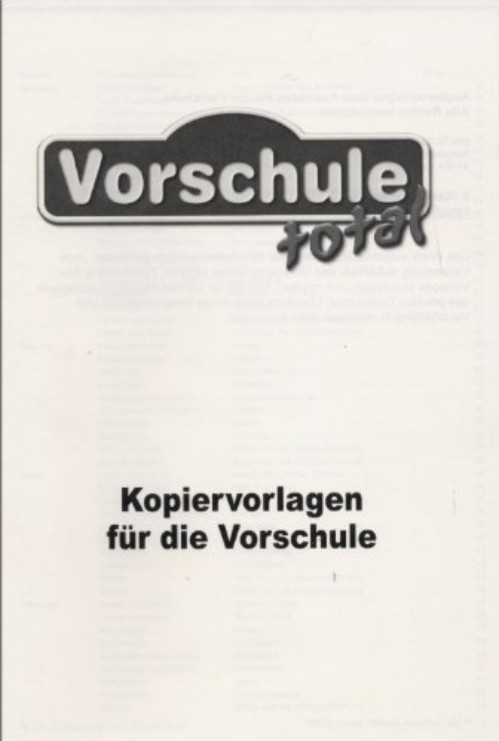Vorschule total