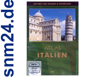 DVD - Discovery Atlas - Italien - Die Welt Neu erleben & entdecken - NEU