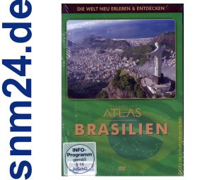 DVD - Discovery Atlas - Brasilien - Die Welt Neu erleben & entdecken - NEU