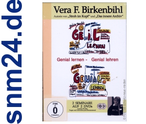 Doppel DVD - Genial lernen - genial lehren - Vera F. Birkenbihl - NEU