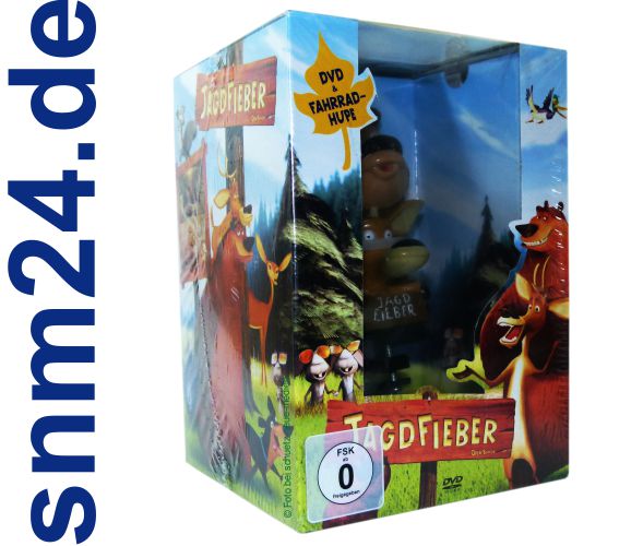 DVD Jagdfieber + Fahrrad-Hupe (Fahrradhupen-Edition) BOX-Set NEU+OVP