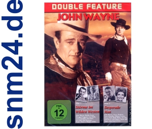 DVD - John Wayne - Stürme im wilden Westen + Desperado Man - 2 Filme - NEU