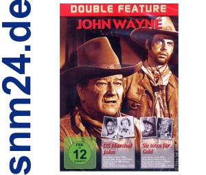 DVD - John Wayne - US Marshal John + Sie töten für Gold - 2 Filme - NEU