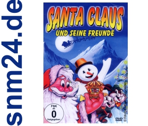 DVD Santa Claus und seine Freunde Zeichentrick Film Weihnachten NEU+OVP