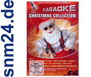 DVD Christmas Karaoke Collection m. Last Christmas Jingle Bells uva.