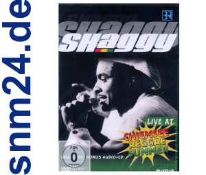 DVD Shaggy - Live at Chiemsee Reggae Summer + Audio-CD