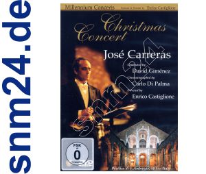 DVD Jose Carreras Christmas Concert -  Weihnachtskonzert in Milan, Italy NEU+OVP
