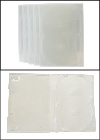 5 x DVD Leerhülle für 2 CD Scanavo Overlap tranparent