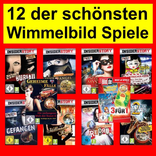 10 x Wimmelbildspiel MEGAPACK 