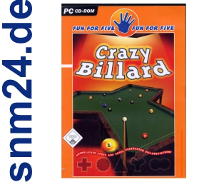 Crazy Billard - Fun for Five (PC CD-Rom)