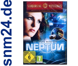 Verborgene Mysterien Die letzte Reise der Neptun Wimmelbild Spiel (PC) NEU+OVP