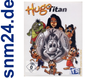 Hugo Titan in Original Box - 7 verschiedene PC-Spiele