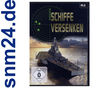 Schiffe versenken - PC-Spiel für Windows XP, VISTA und Windows 7 - NEU+OVP