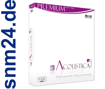 ACON Acoustica 4.0 Premium (CD-ROM) - WIN 2000 / Vista / XP - NEU+OVP