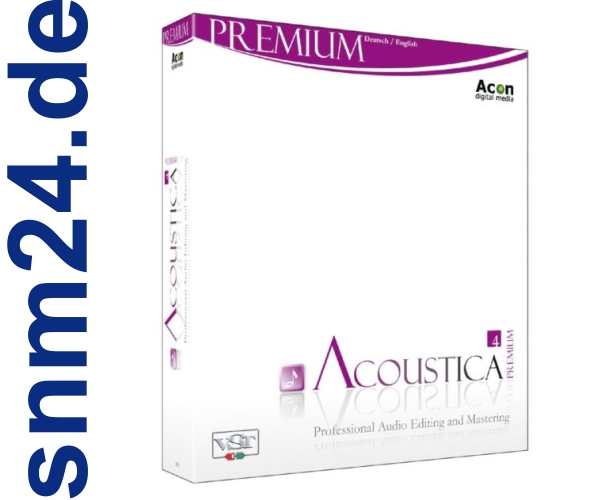 ACON Acoustica Premium 4 - Professional Audio Editing and Mastering